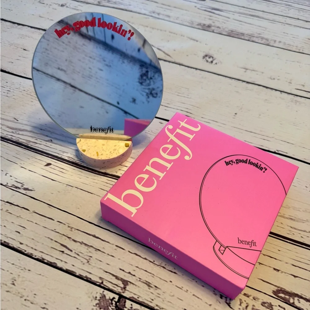 FREE WITH PURCHASE WITH ANY BUNDLE! Benefit Mirror - New in Box - Picture 1 of 6